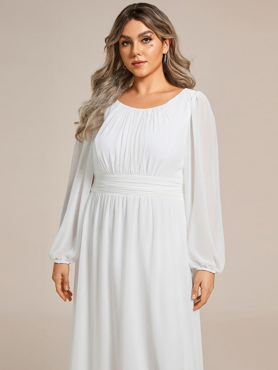 ever CELESTE|Chiffon High Empire Waist Puff Sleeve Mother Dress