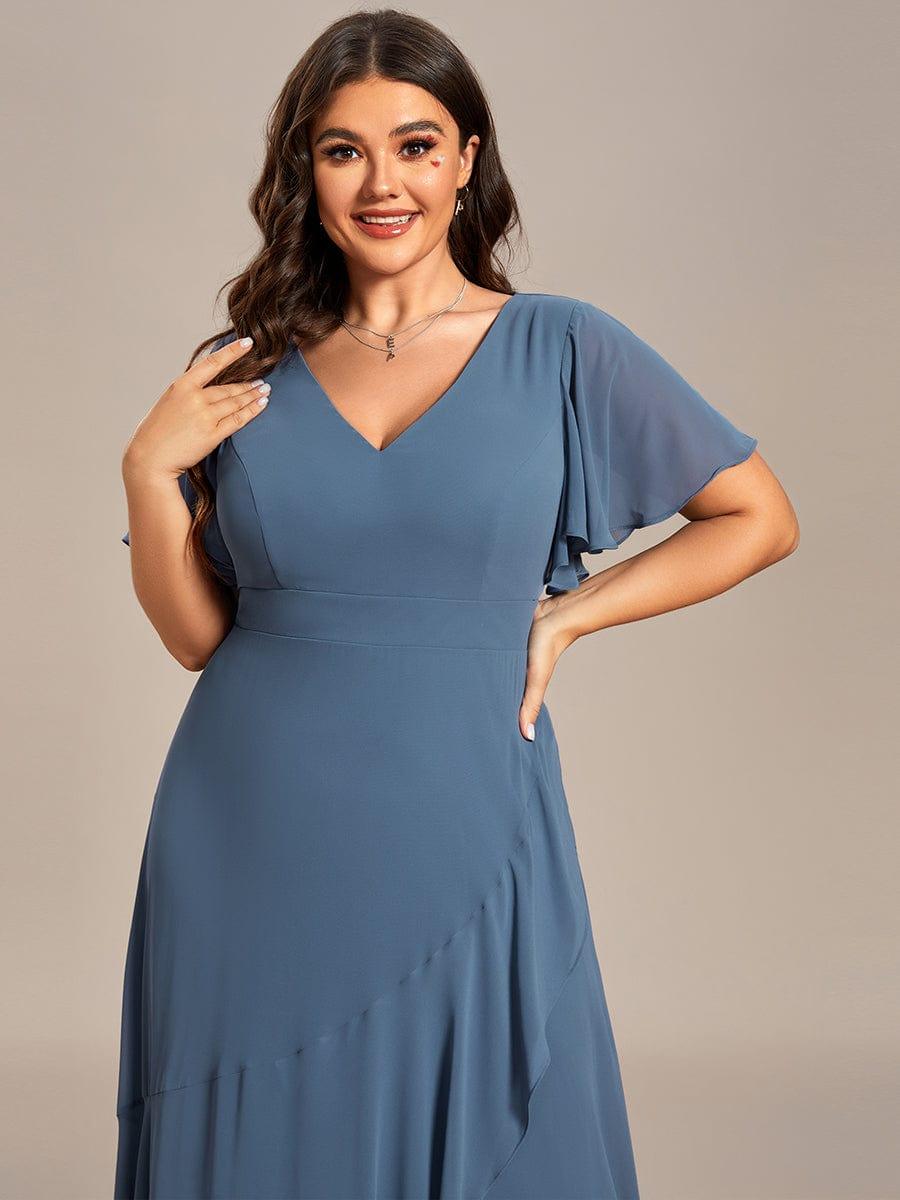 Dusty Blue Bridesmaid Gowns