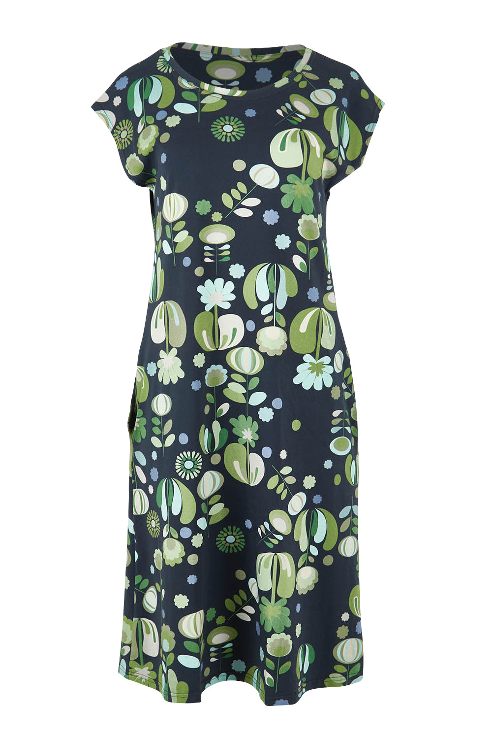 Bobby Cotton Jersey Dress - Arugreen