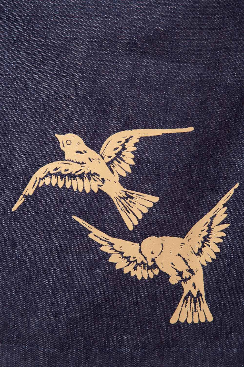 2 Birds Denim Skirt - PuttyDenim
