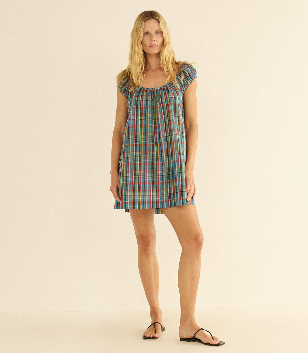 Faye Dress -- Alderbrook Plaid