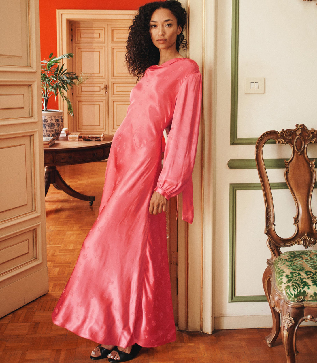 Félicité Dress -- Wild Geranium