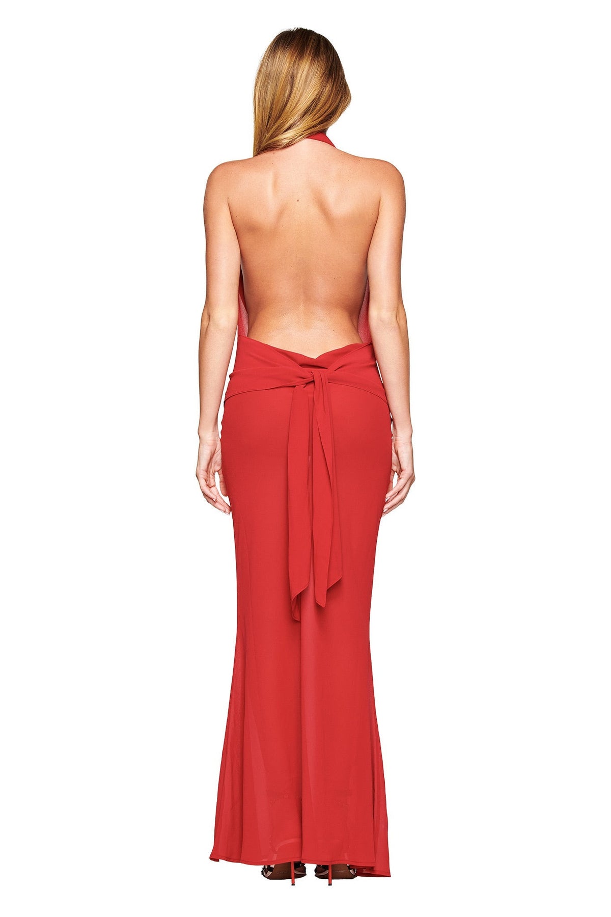 Kahlo Maxi Dress - Red