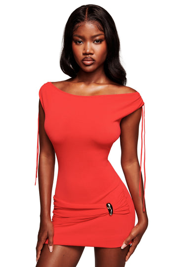 Sugar Mini Dress - Red