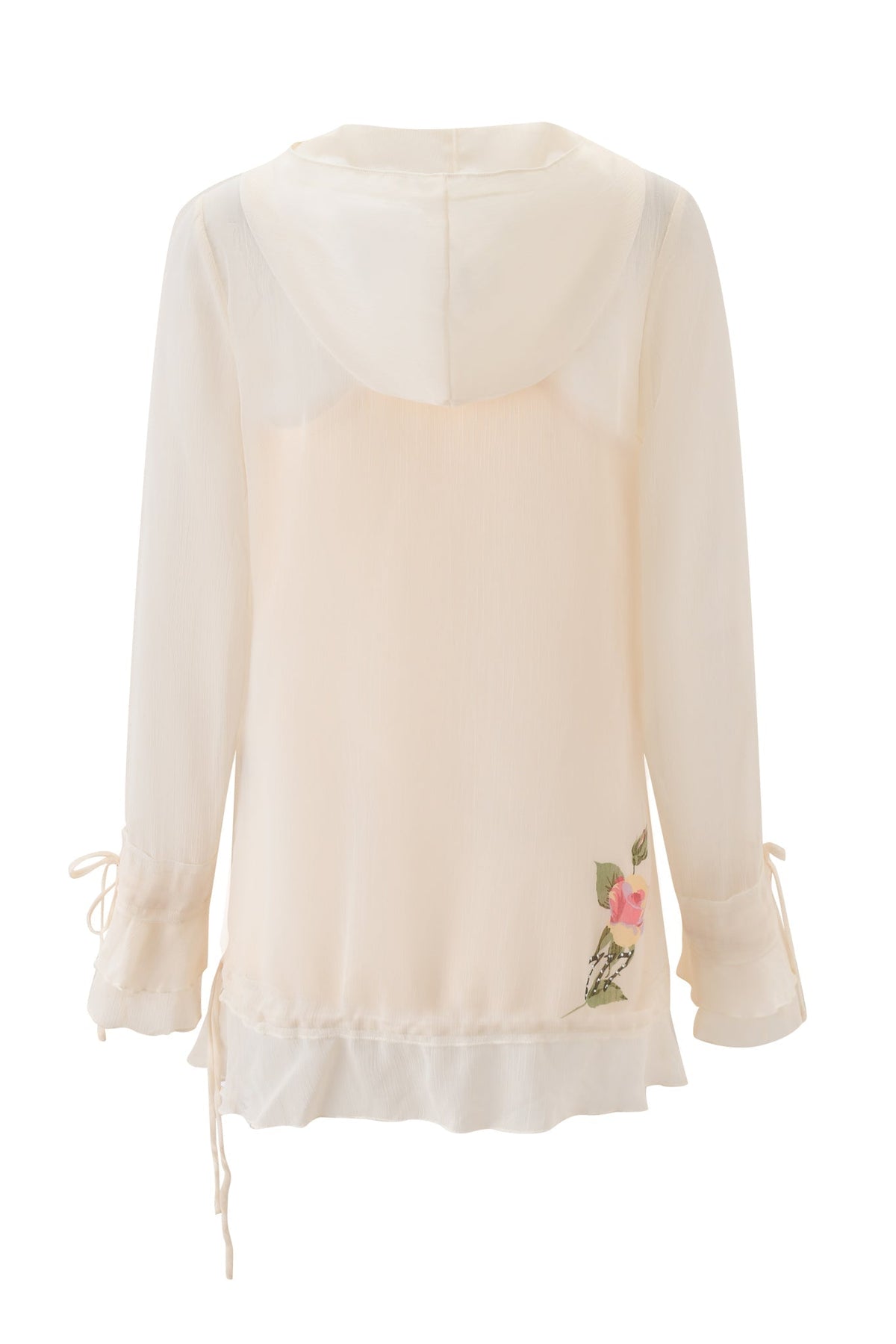 Diamond 2-In-1 Mini Dress - Cream