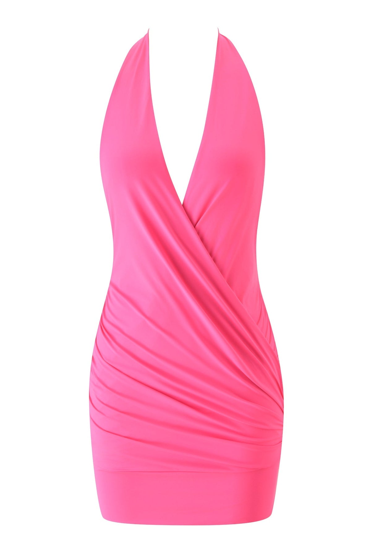Destiny Dress - Hot Pink