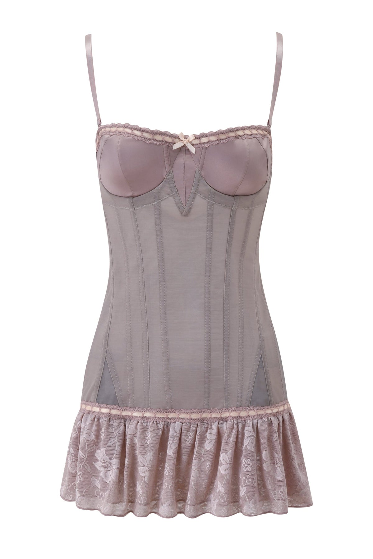 ODETTE DRESS - DOVE