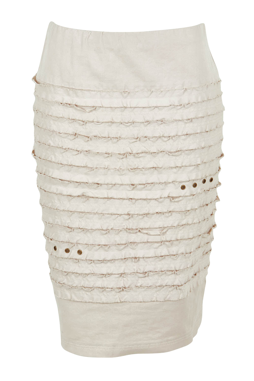 Cotton Twill Skirt - Natural