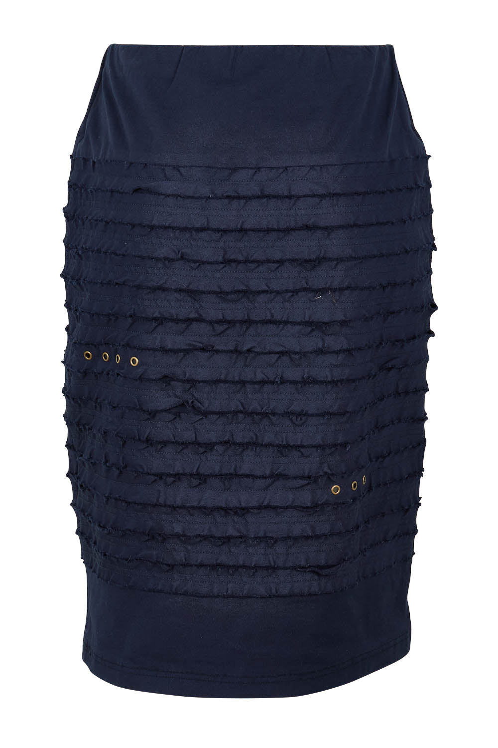Cotton Twill Skirt - Navy