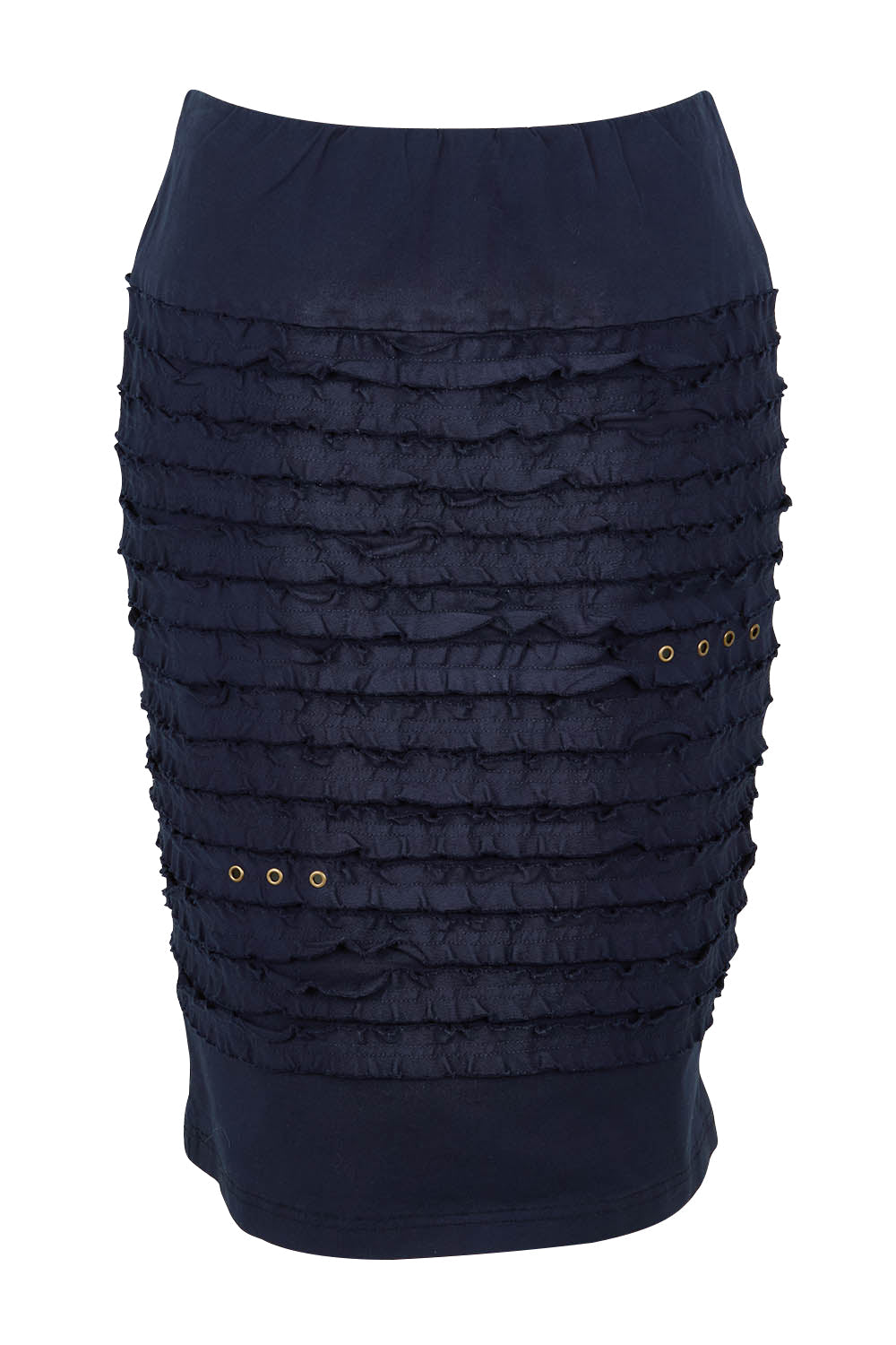 Cotton Twill Skirt - Navy