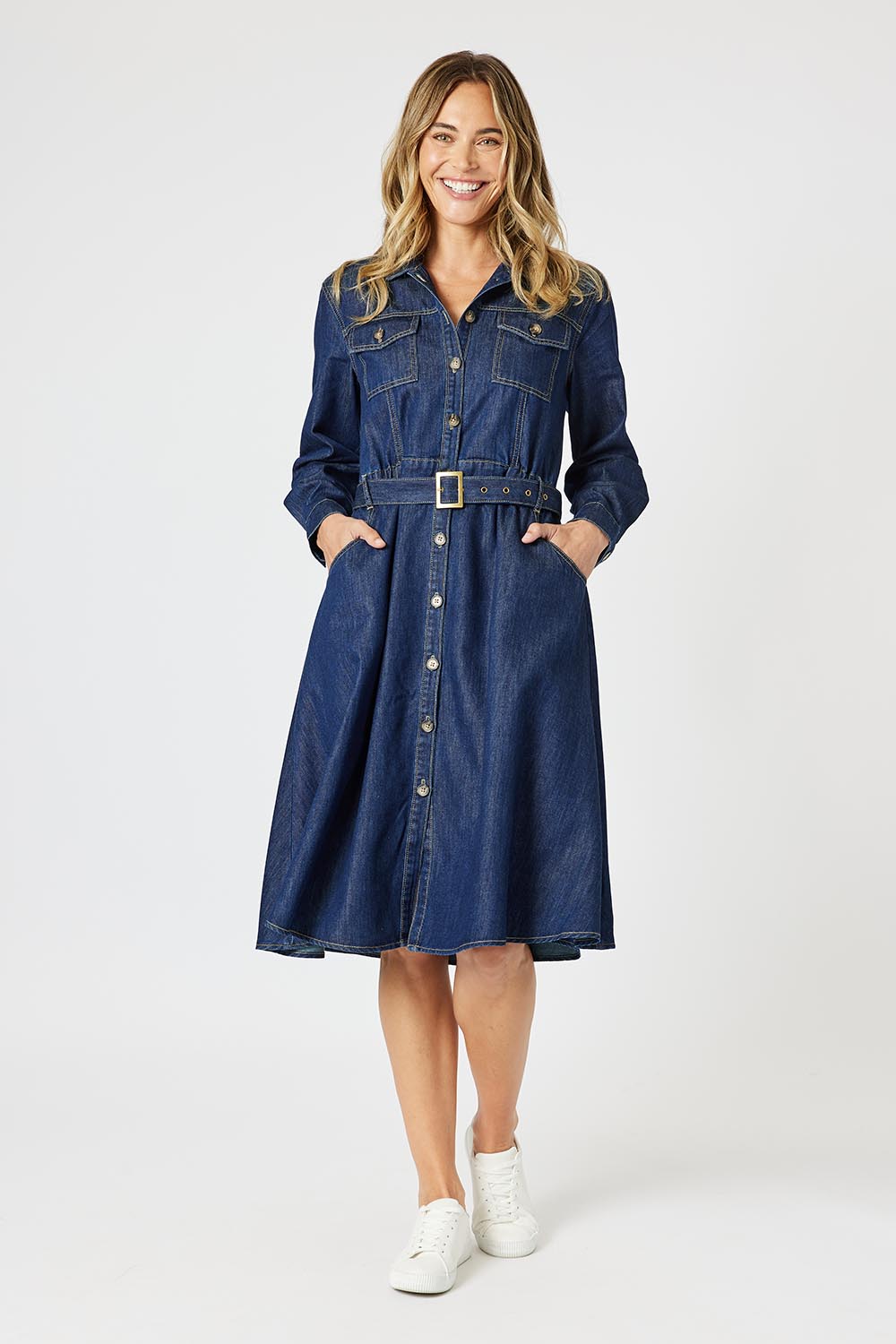 Capetown Denim Dress - Denim