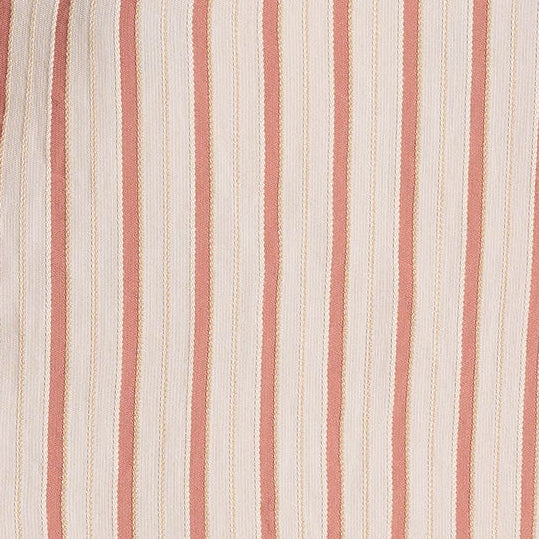Marla Vacation Dress - Striped Dobby :: Ivory/Melon