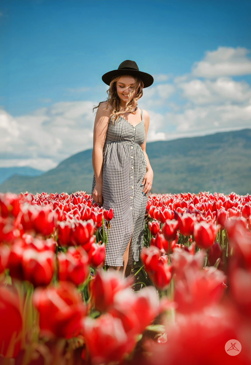 Gingham Dress