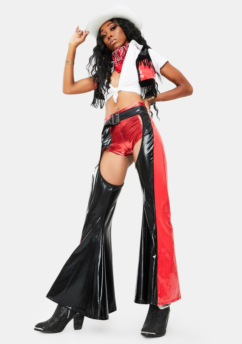 Let's Saddle Up Cowgirl Costume