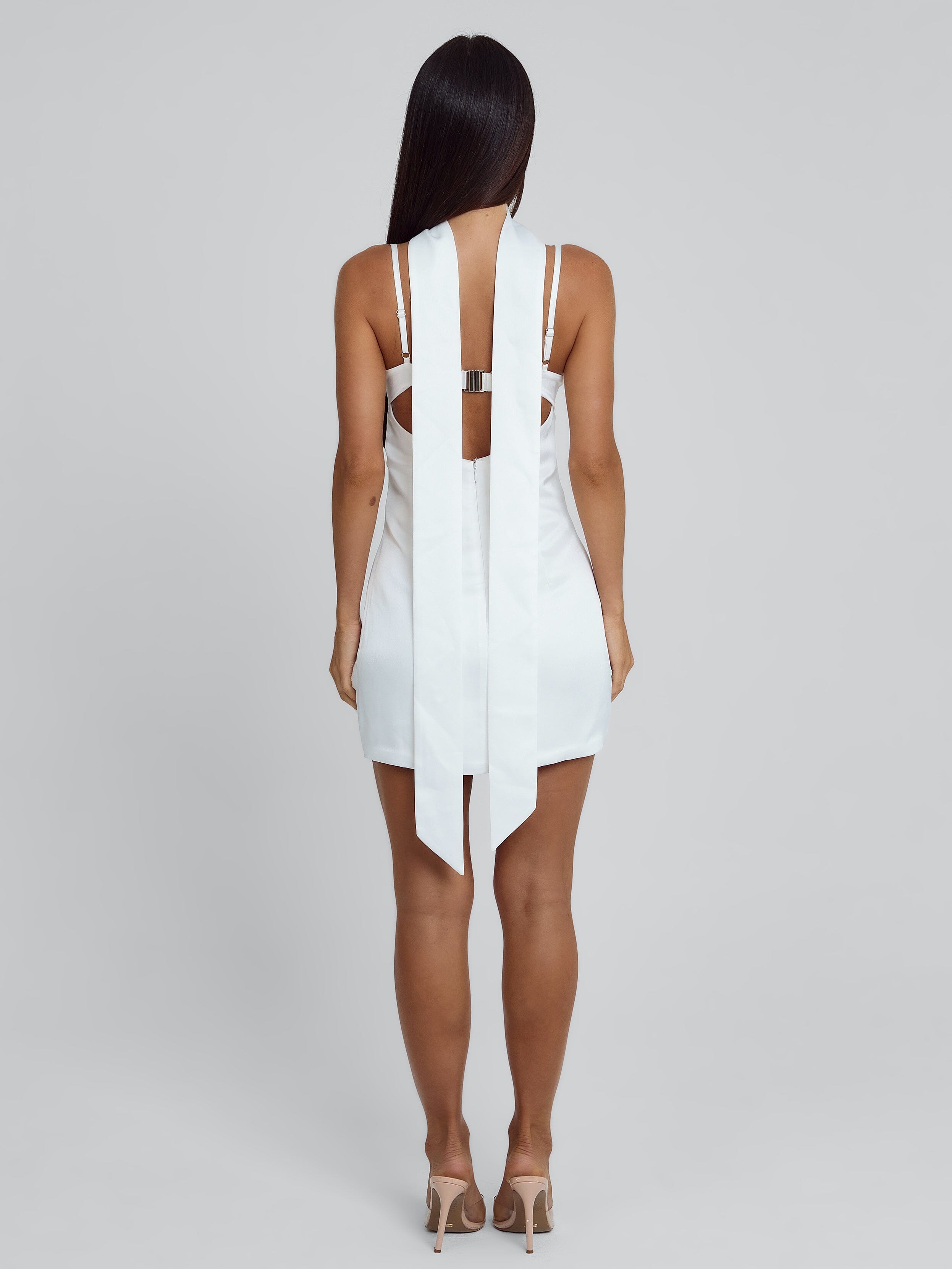 Jessari Mini Dress White
