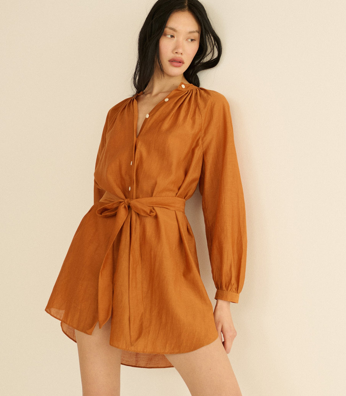 Juliet Tunic Dress -- Coconut