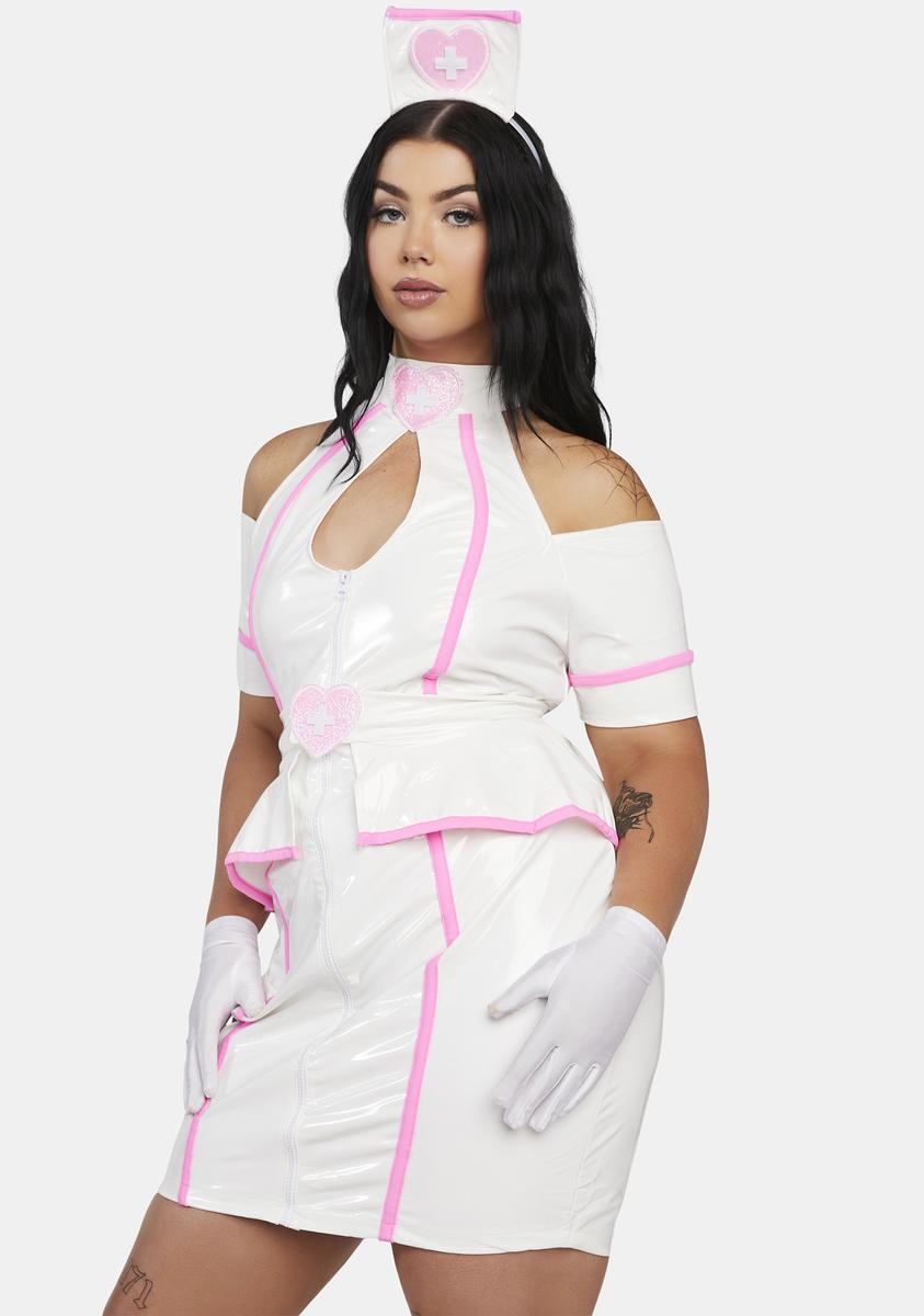Plus Sweet Medic Costume Set