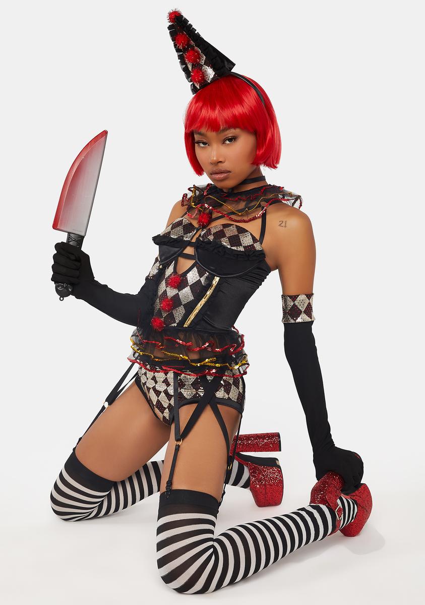 Killer Clown Costume Set