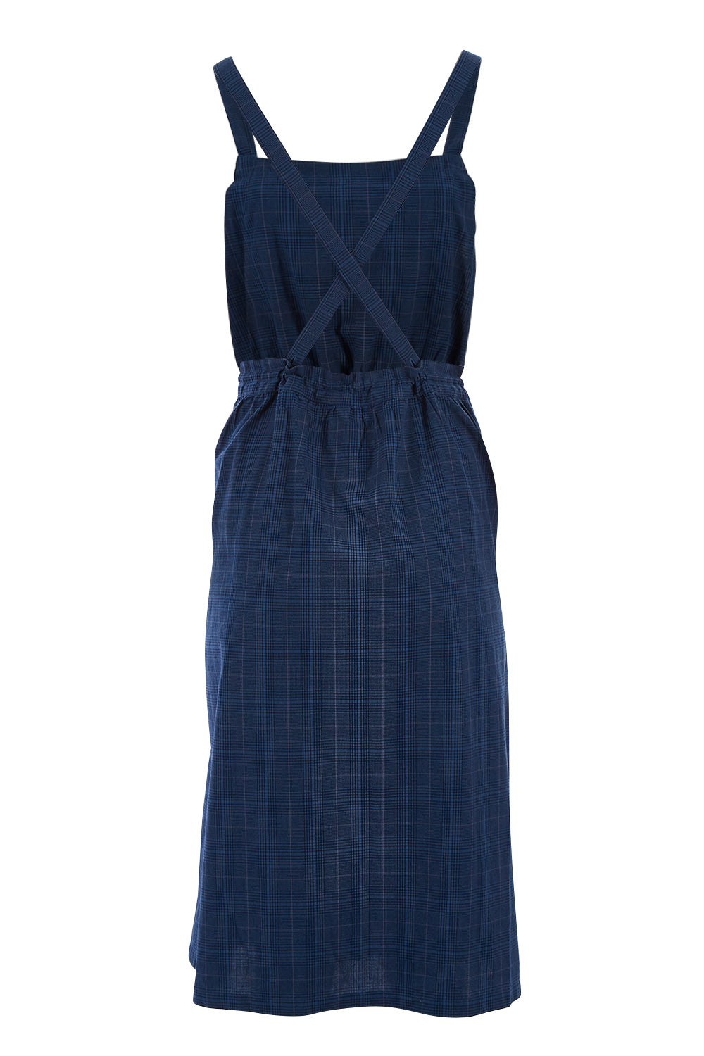 Cara Pinafore - IndigoPlai