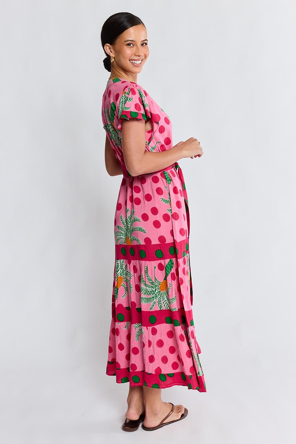 Blanch Midi Dress – Melon