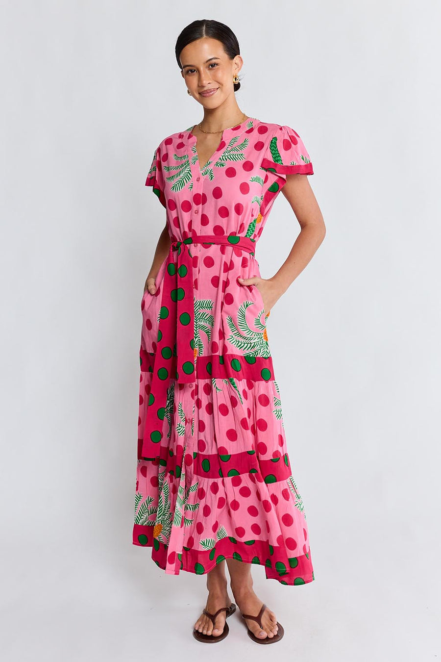 Blanch Midi Dress – Melon