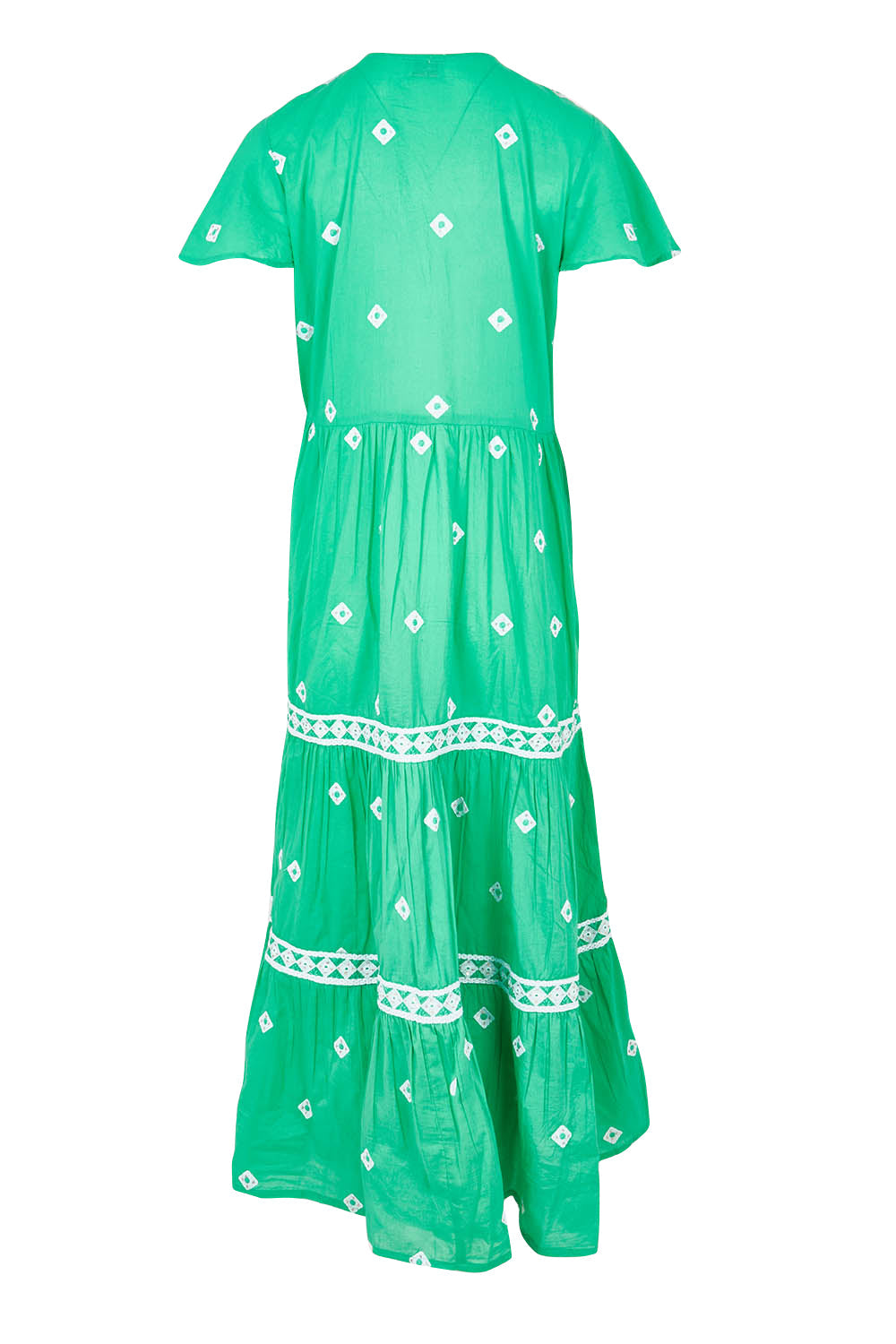 Antigua Maxi Cotton Dress - Sea