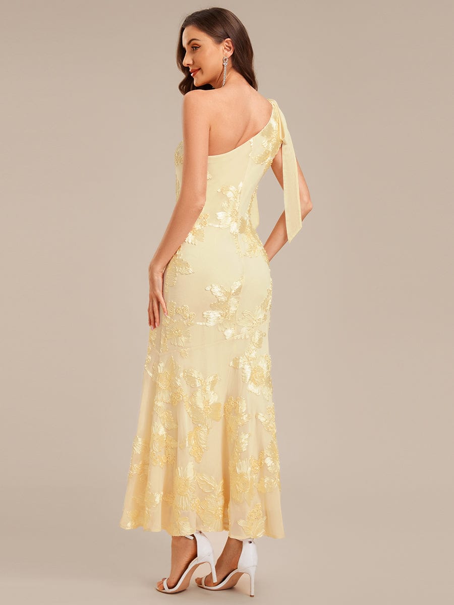 ever ARCELIA|Flowing Ribbon Mesh Mermaid Formal Dress