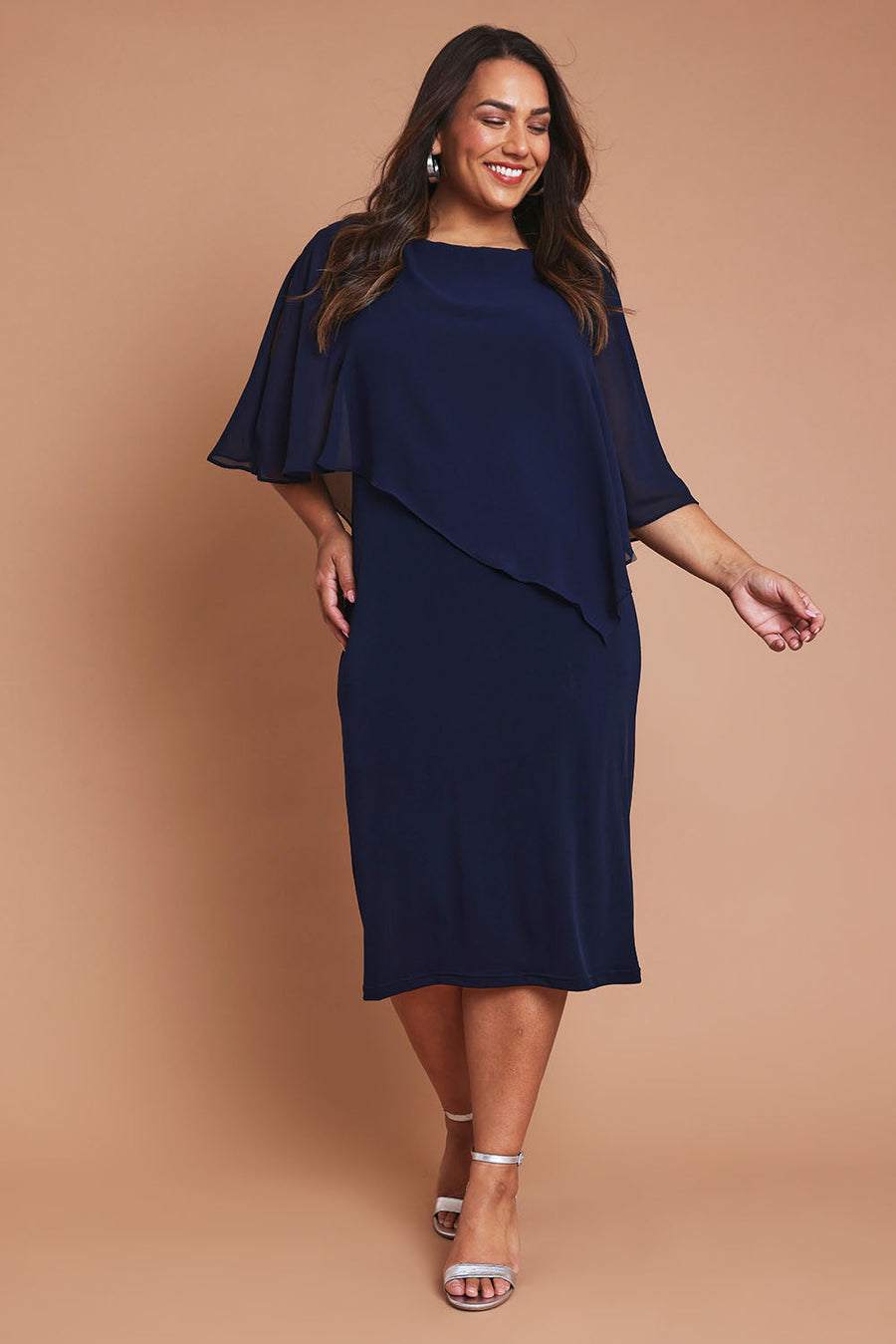 Cassandra Dress - Navy