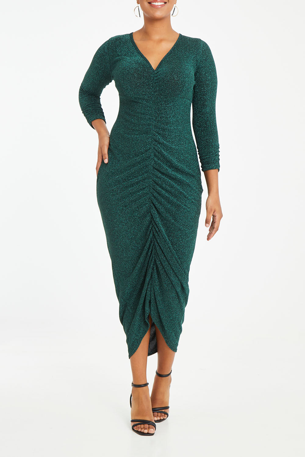 Carolyn Dress - Forest