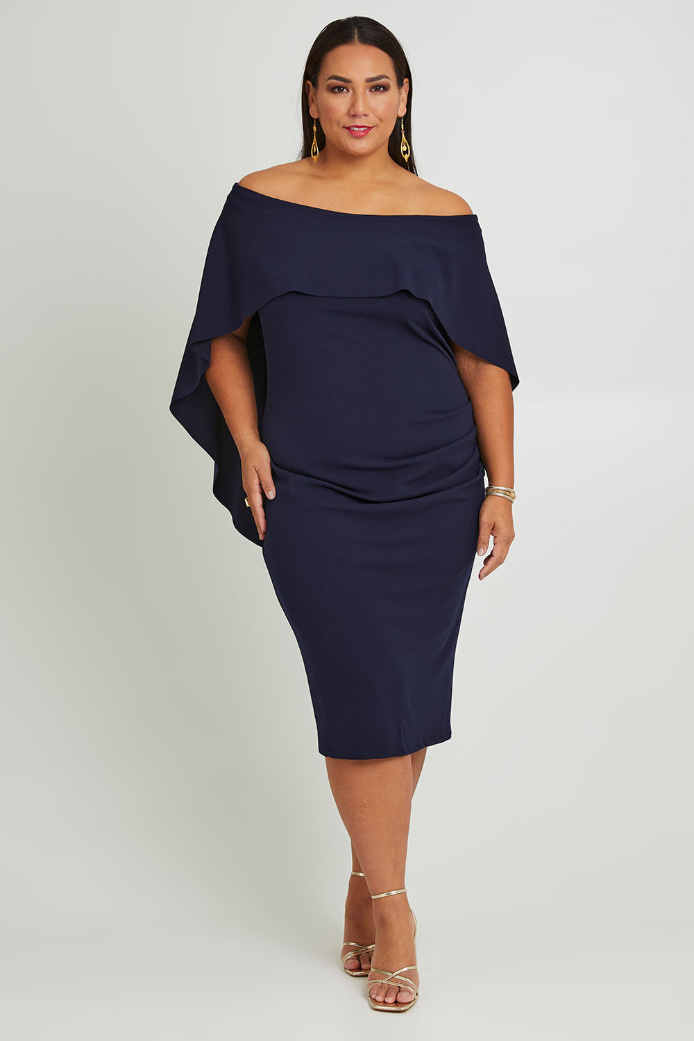 Cora Dress - Navy