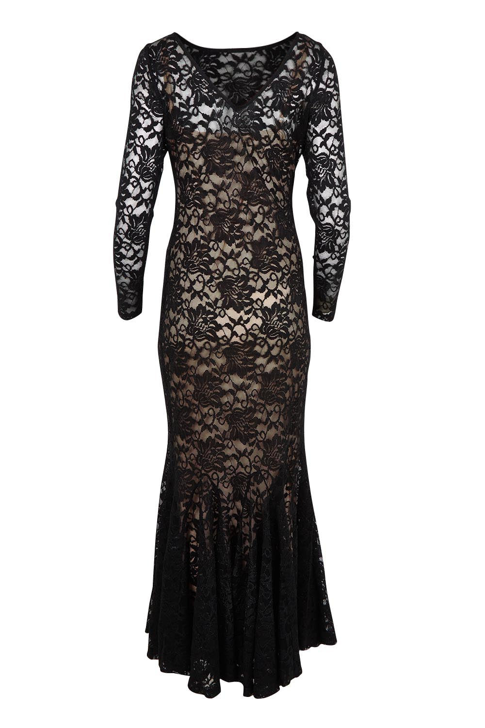 Claire Lace Dress - Black