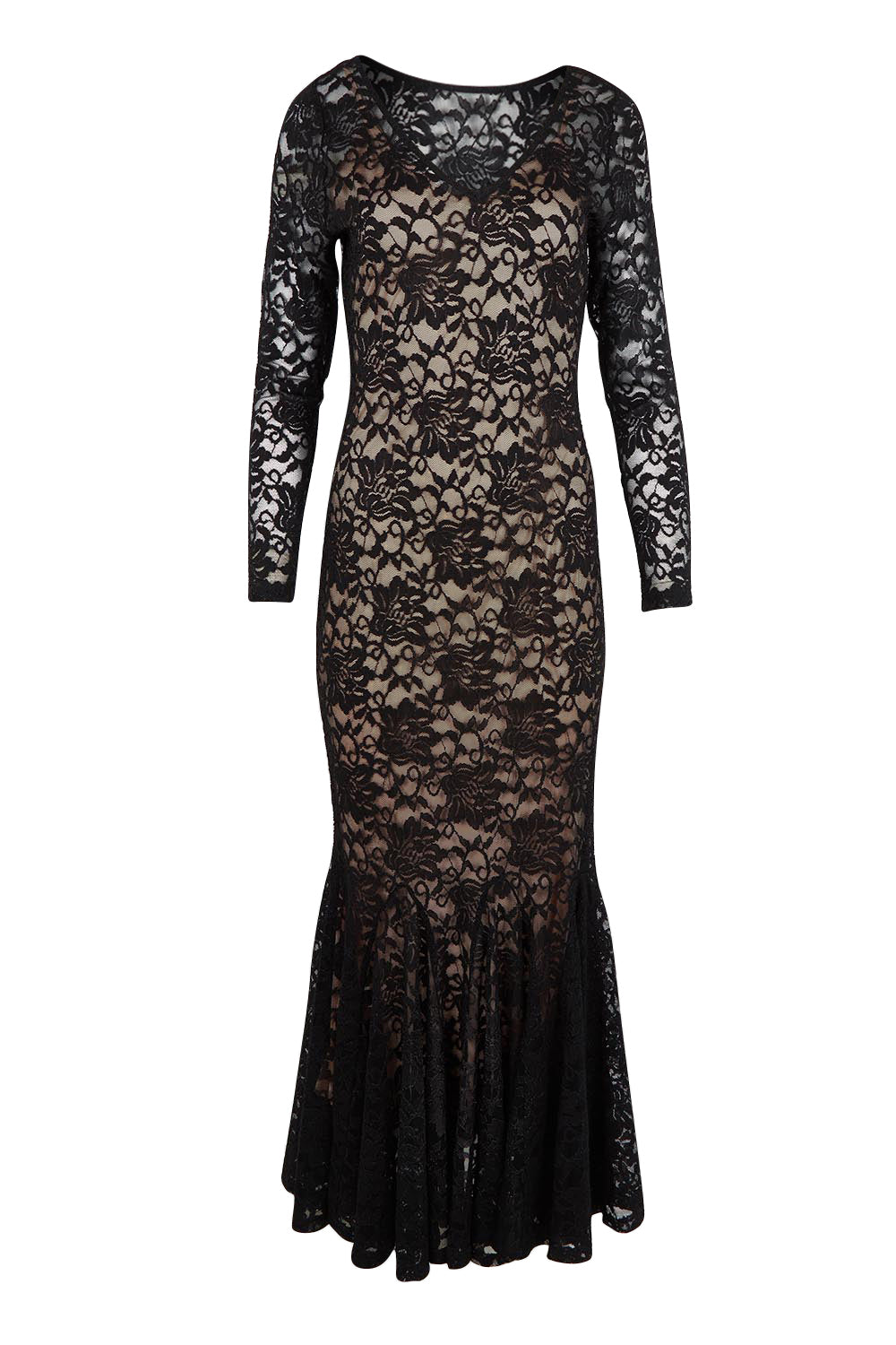 Claire Lace Dress - Black