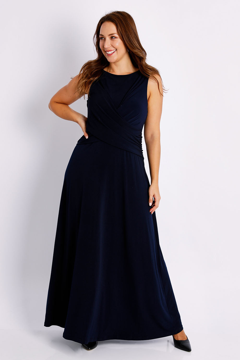 Alexa Dress - Navy