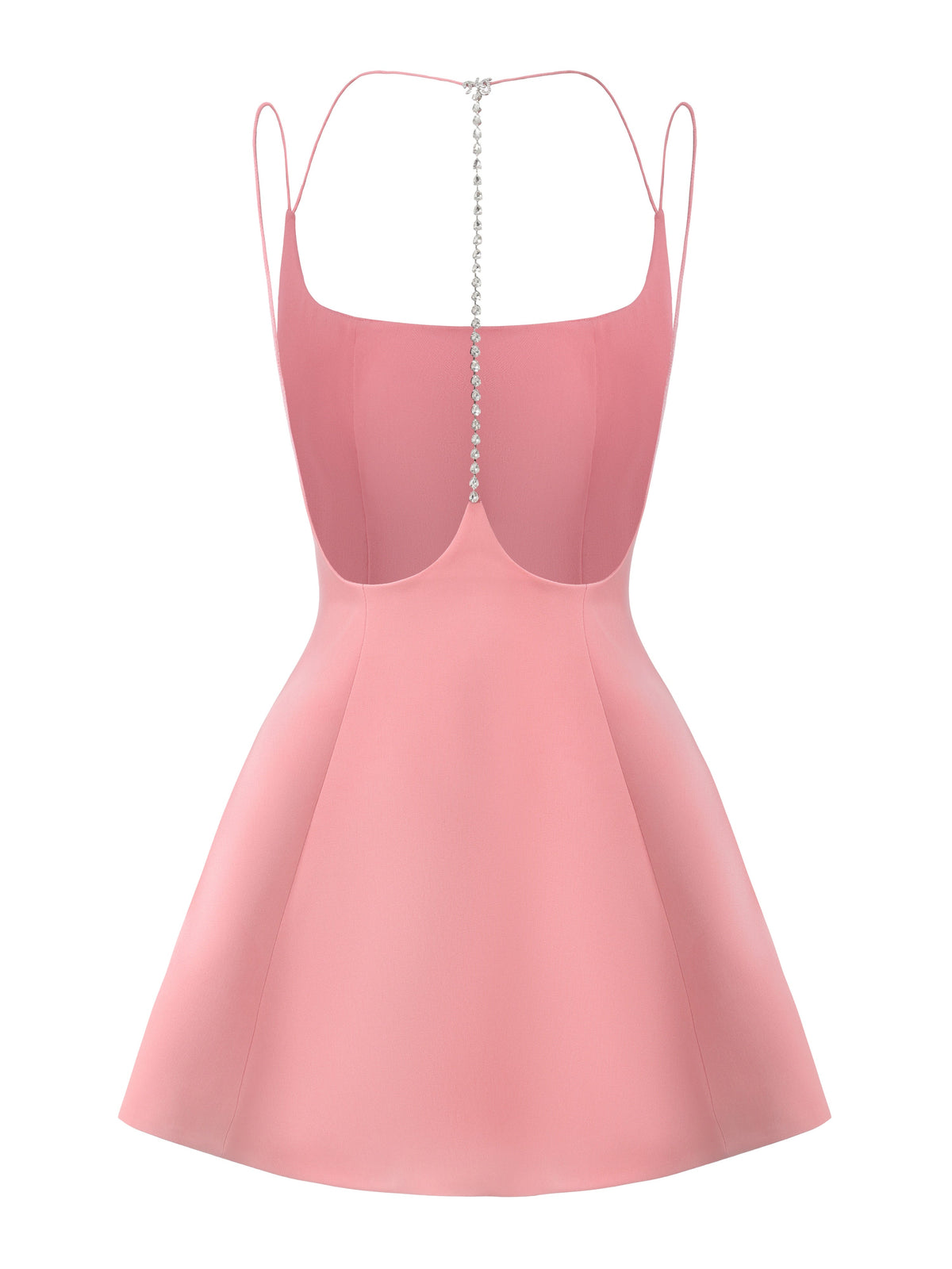 Giana Open-Back Pink Dress