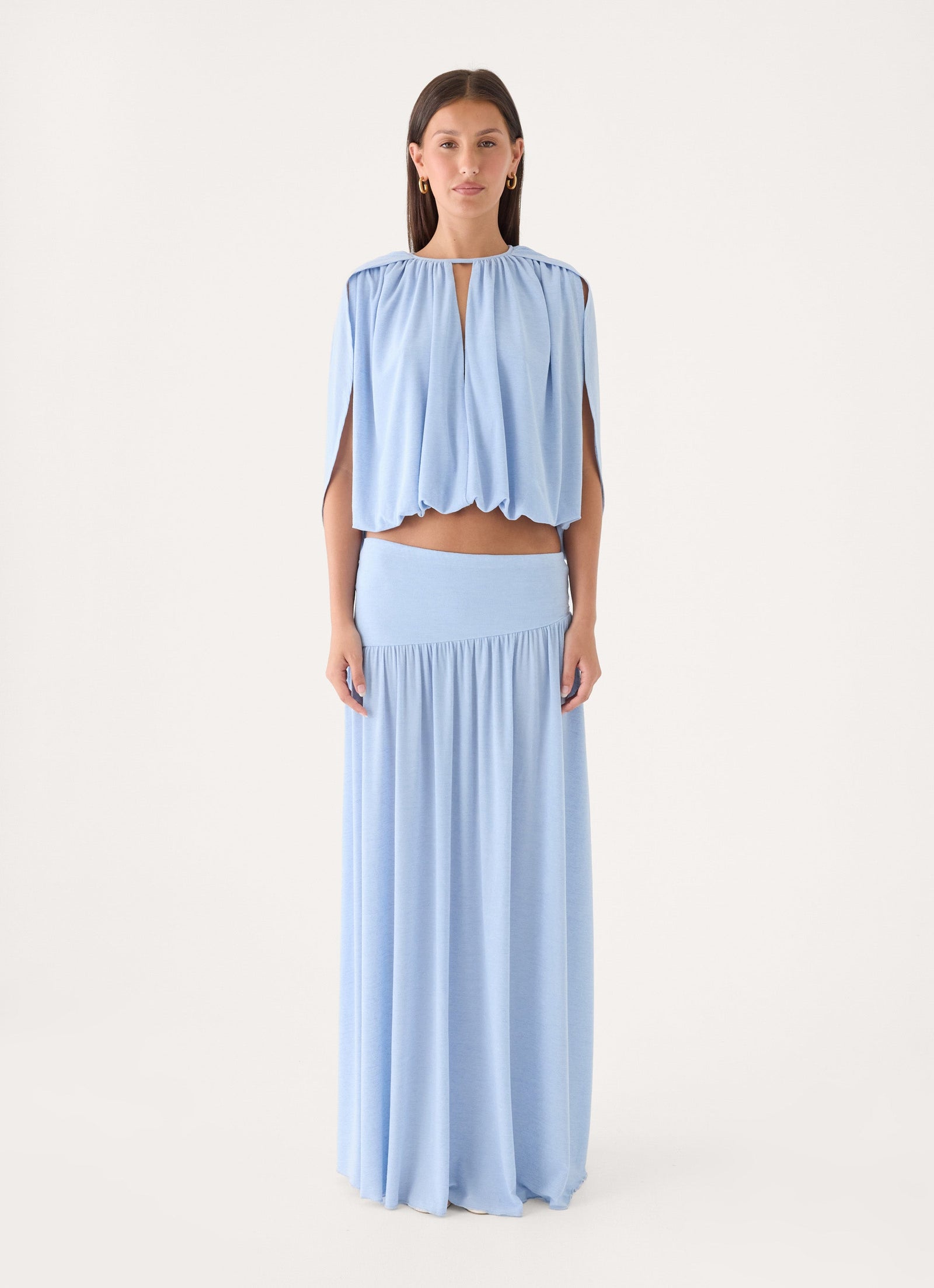 Nilima Maxi Skirt - Blue