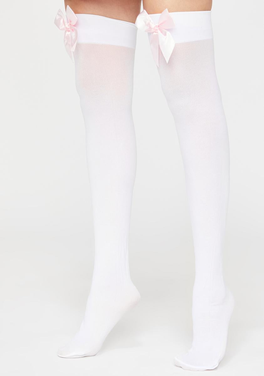 Baby I'm Over It Thigh Highs
