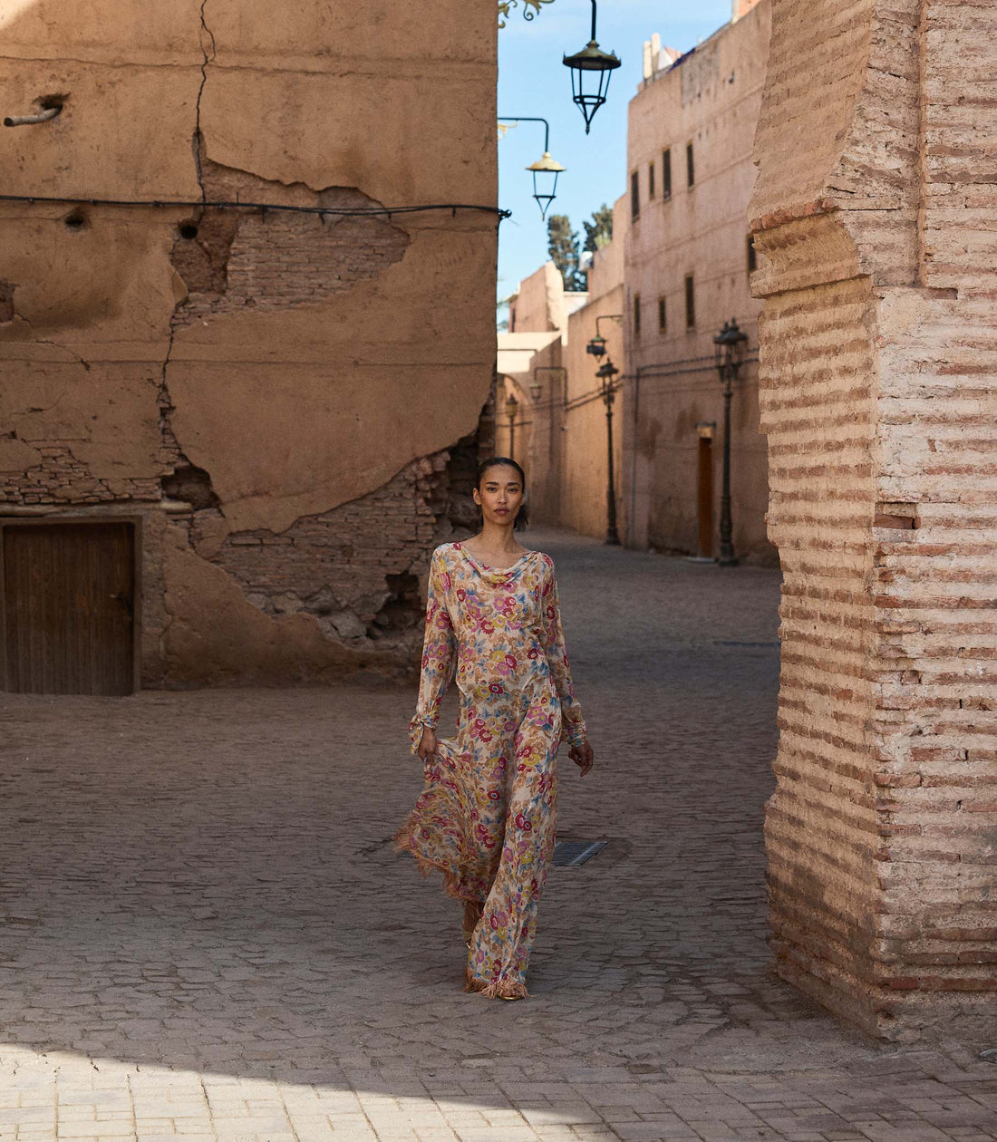 Ophelia Dress -- Jardin De Camelias