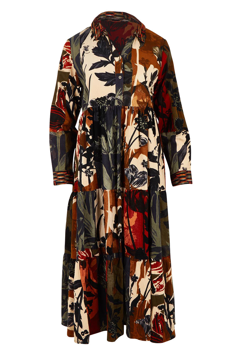 Cotton Midi Collar Dress – Dagomba