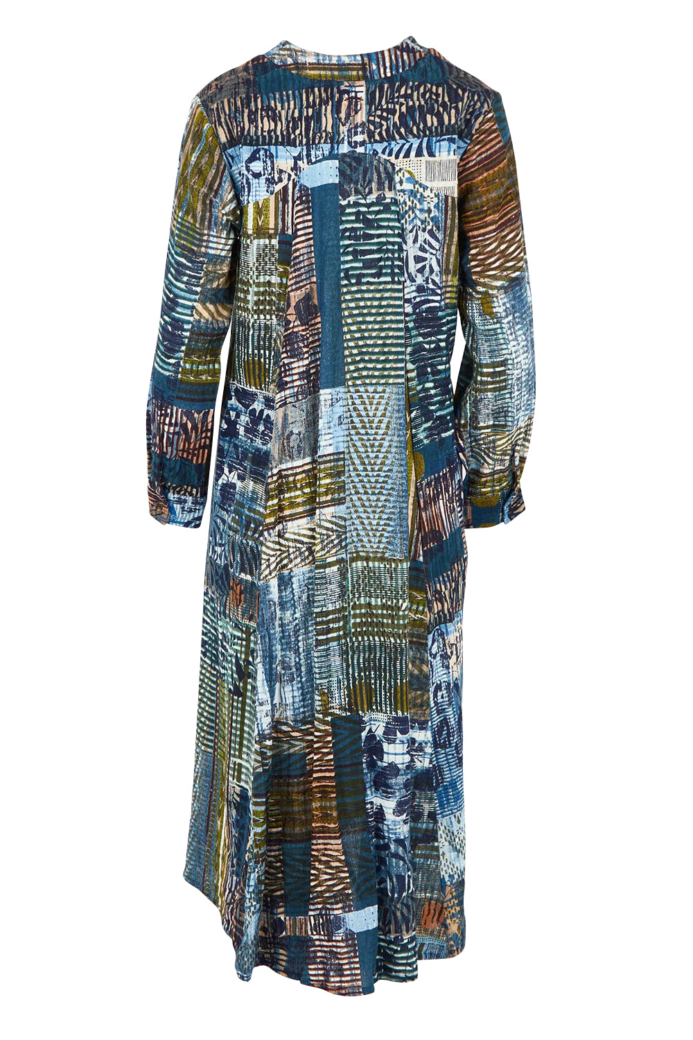 Cotton Maxi V Neck Dress – Isfahan