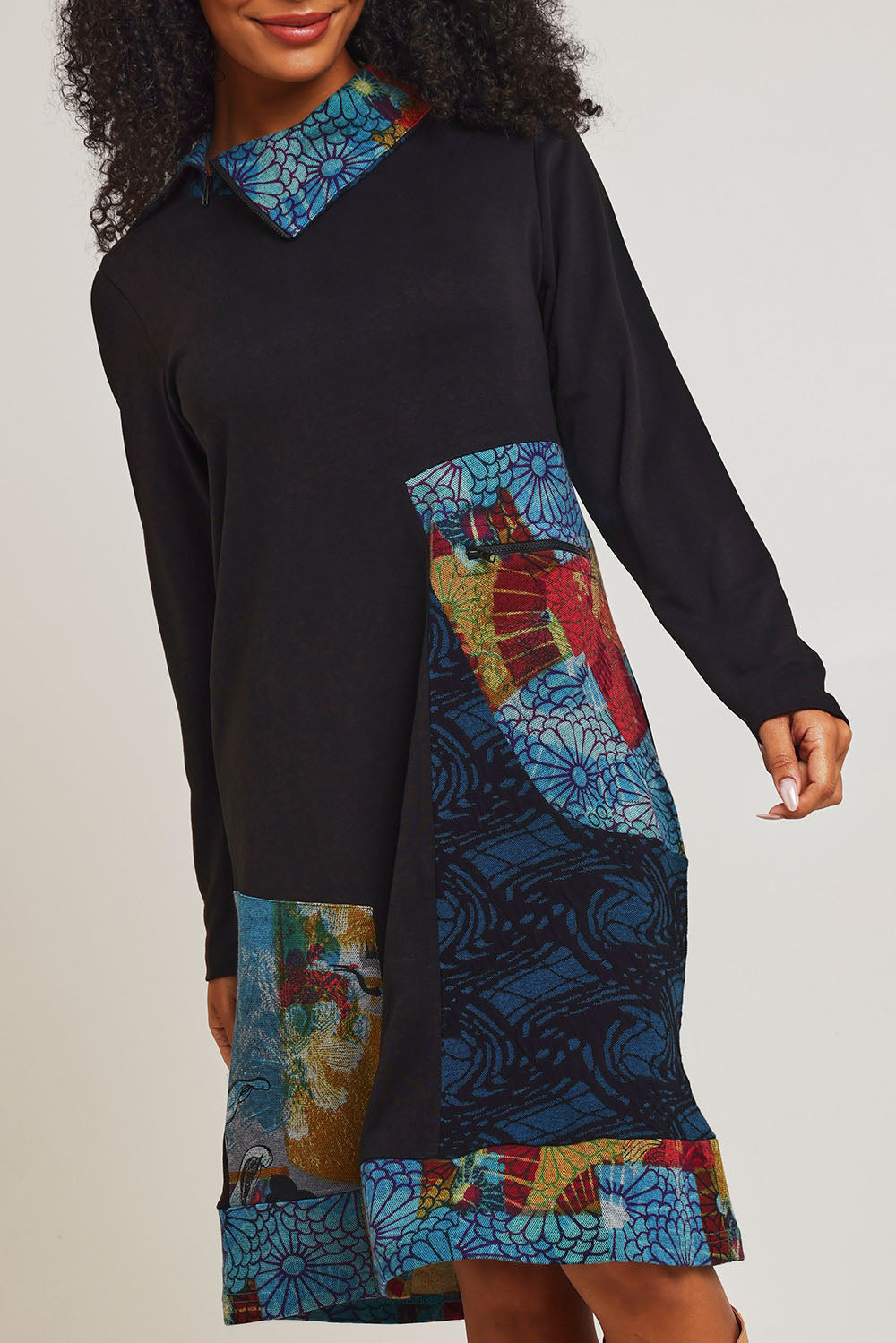 Billie Jean Patch Pockets Dress - Billiejean
