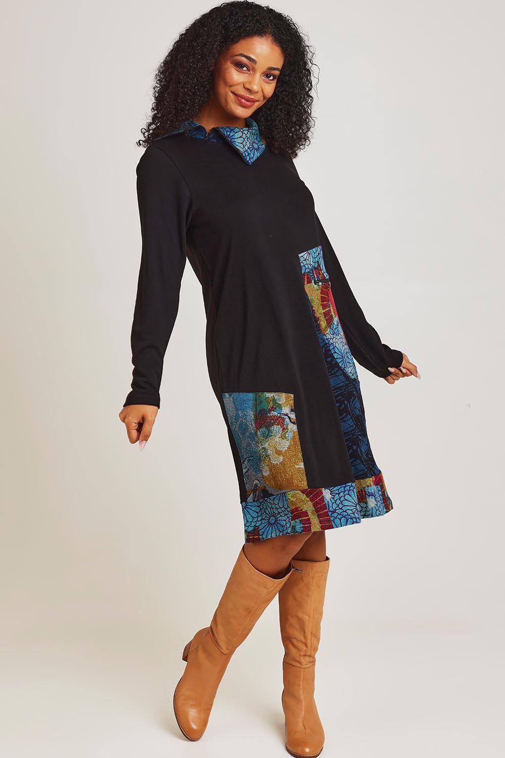 Billie Jean Patch Pockets Dress - Billiejean