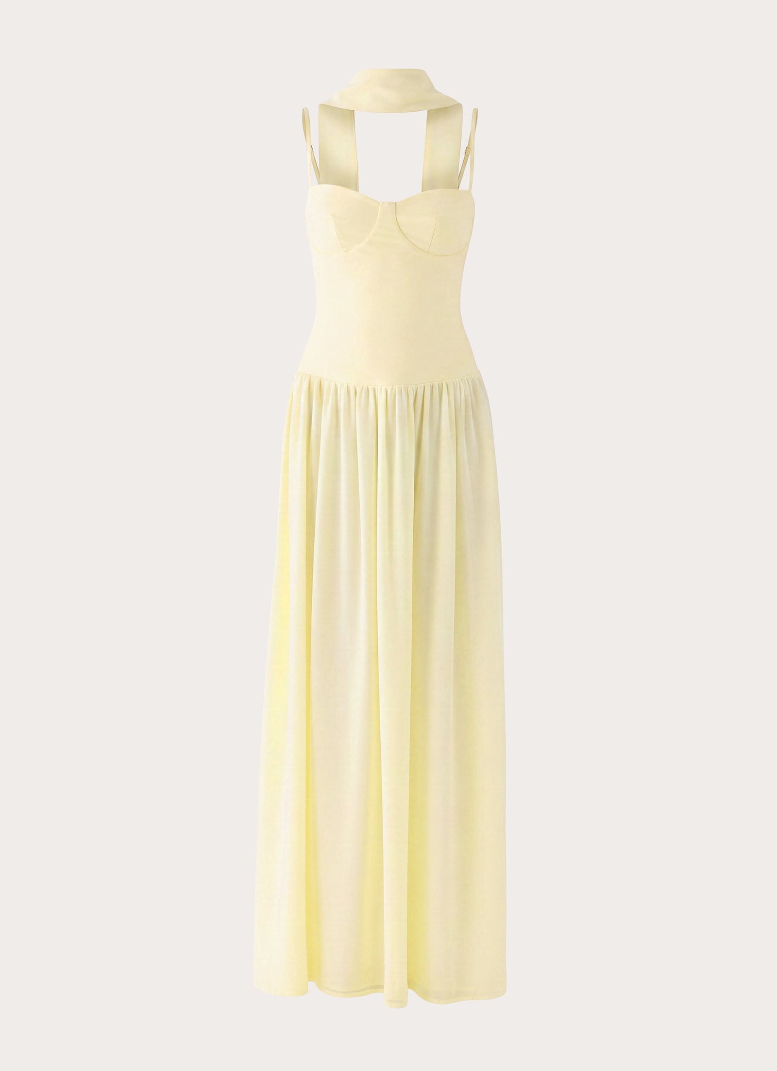 On My Page Maxi Dress - Yellow