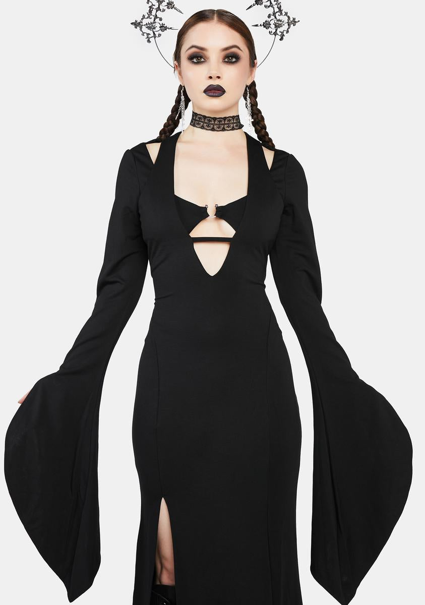 Gothic Dinner Maxi Dress