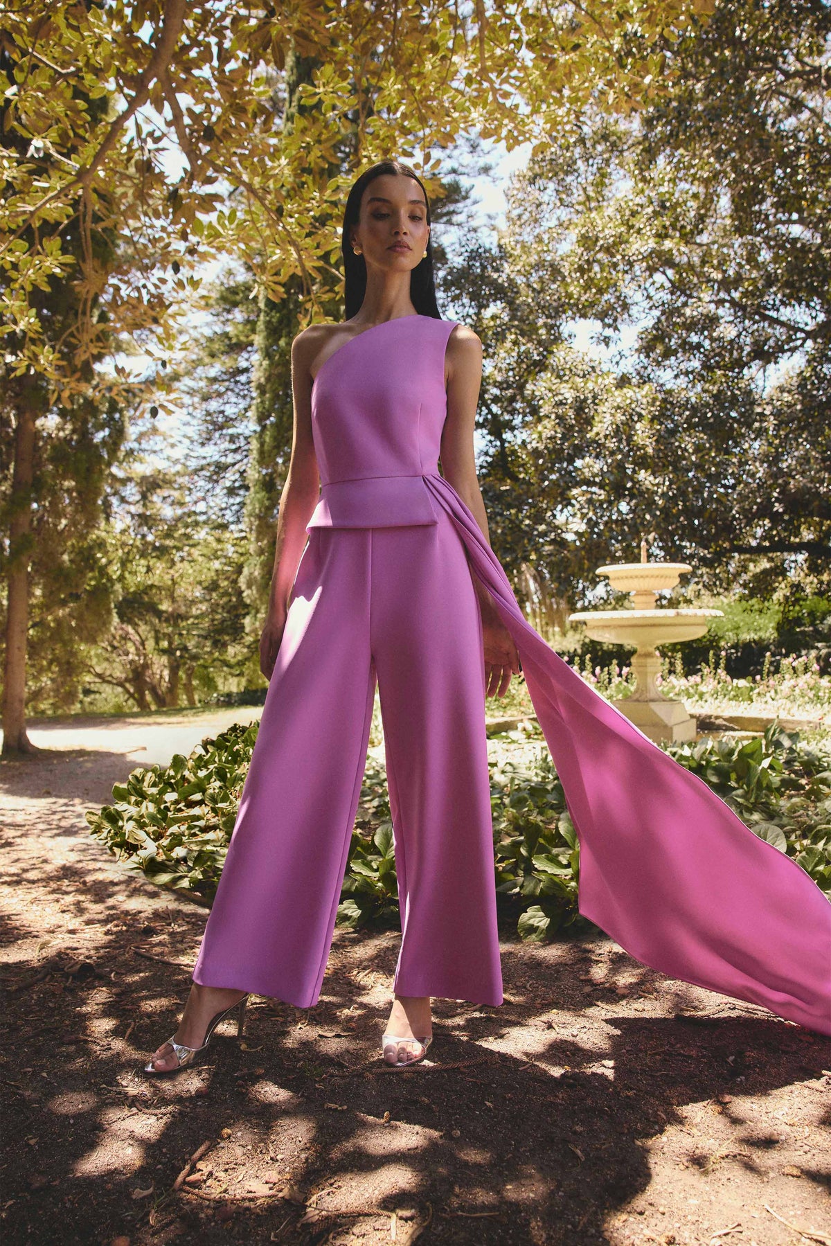 Solenne Jumpsuit in Purple