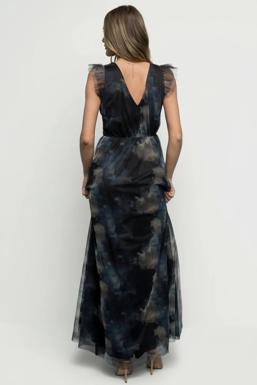 Adelyn Maxi Dress | Midnight Floral