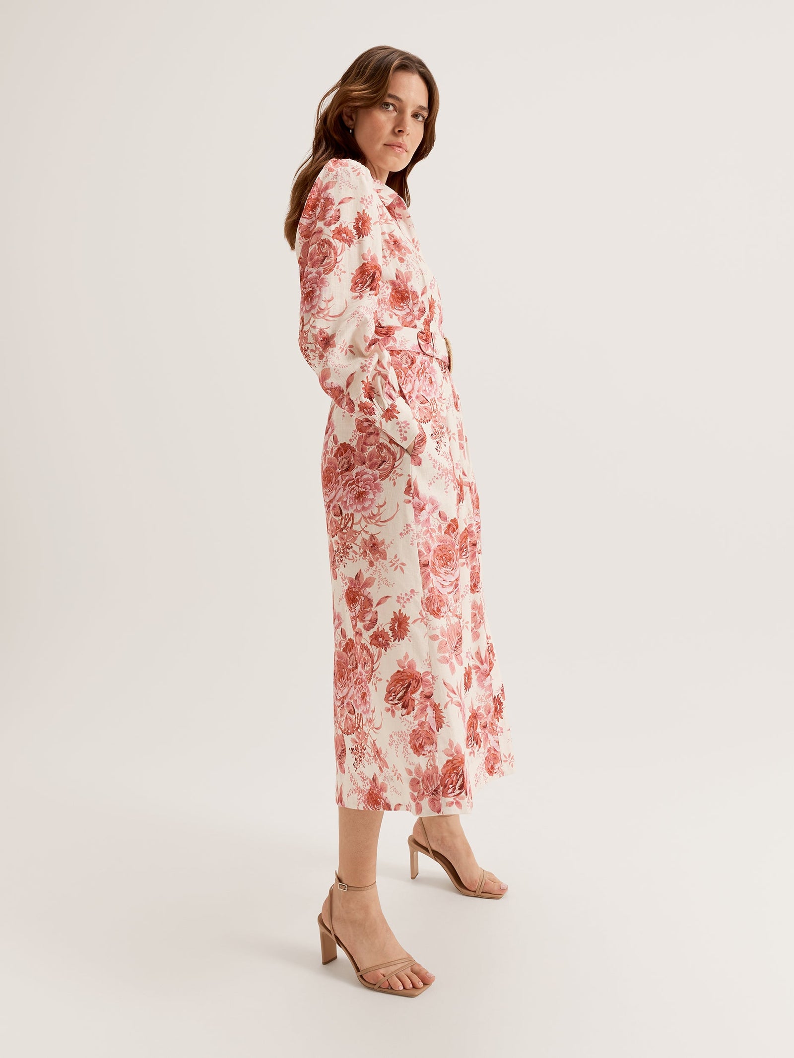 Amalfi Bloom Shirtdress