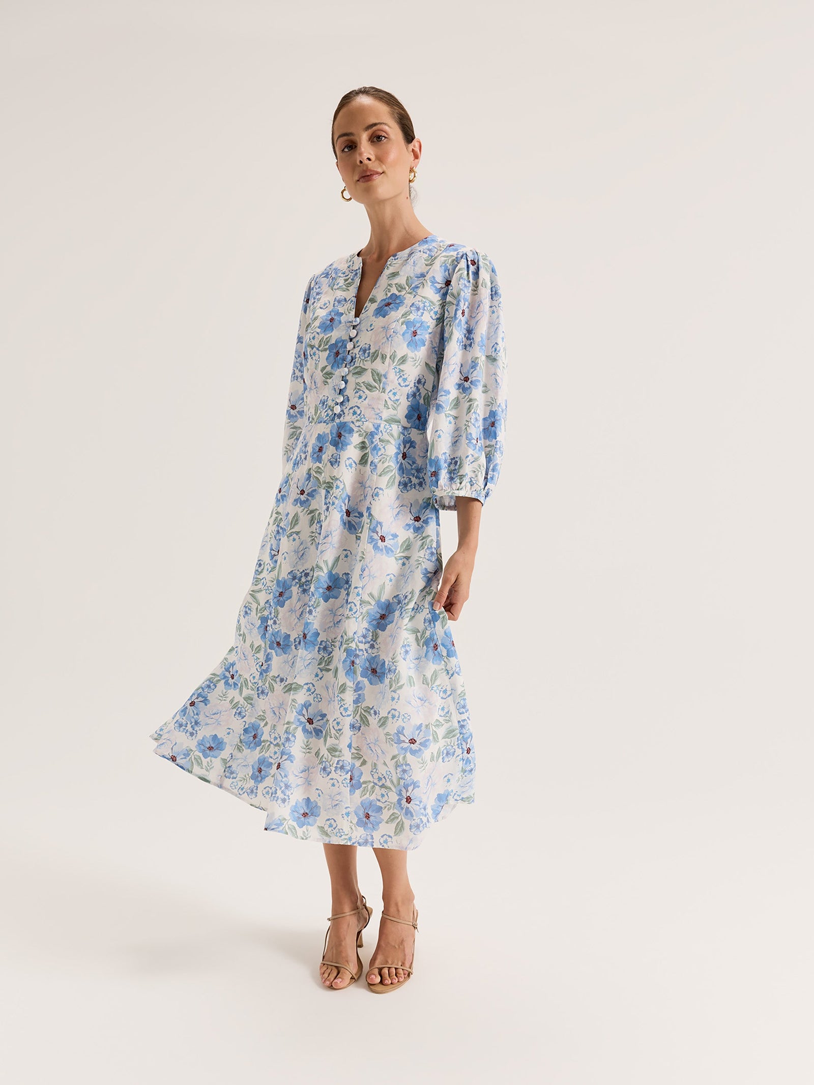 Chelsea Floral Midi Dress