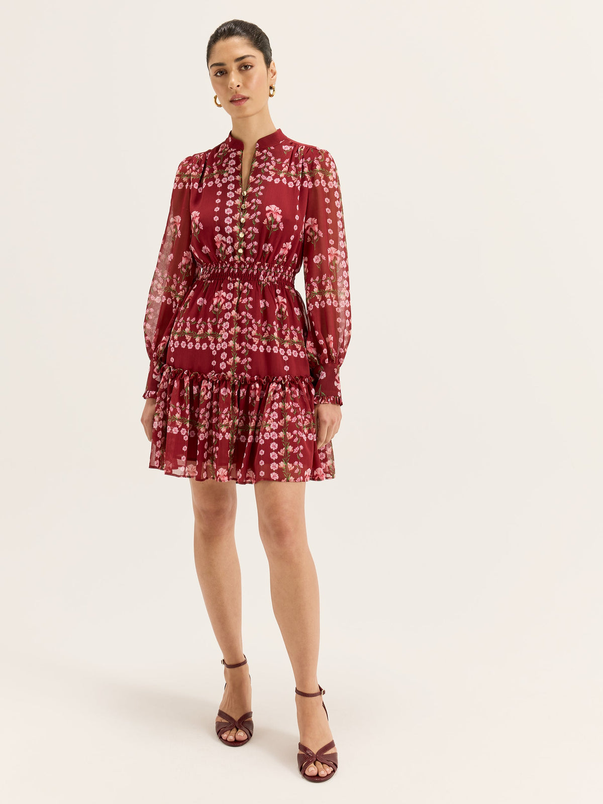 Alpine Rose Mini Dress
