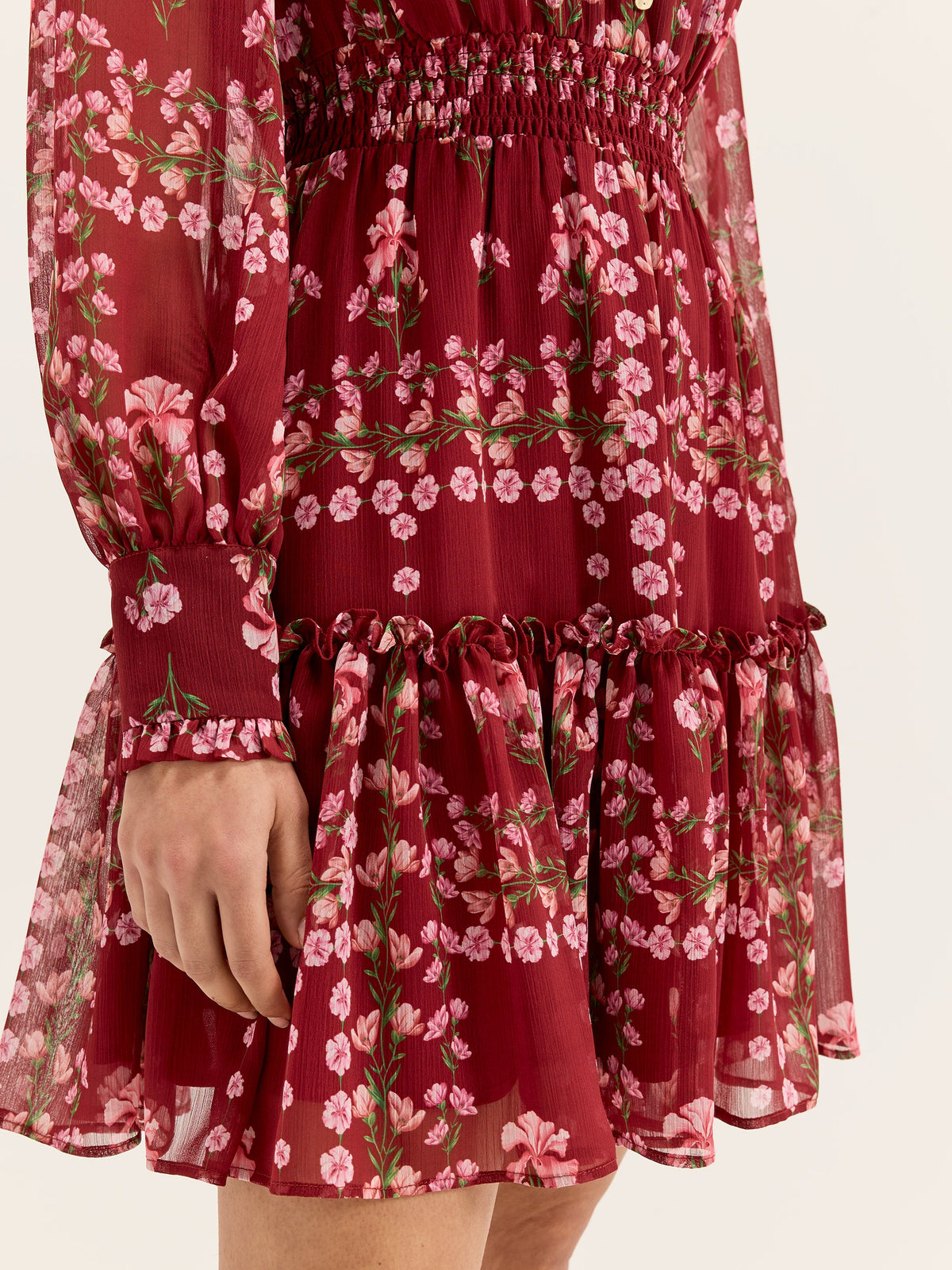 Alpine Rose Mini Dress