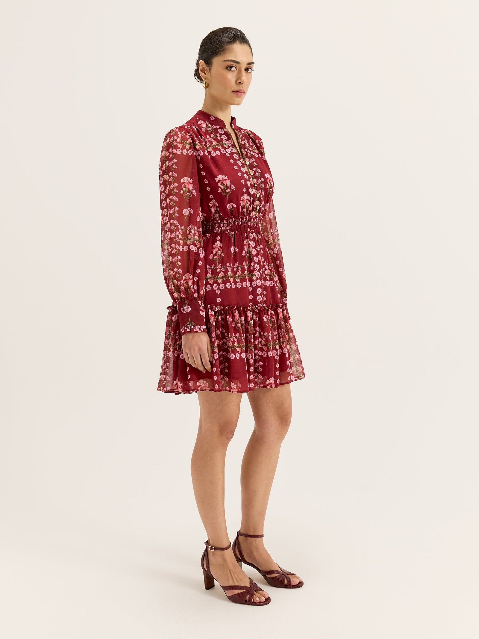 Alpine Rose Mini Dress